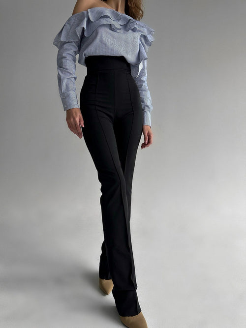 High Waisted Trousers