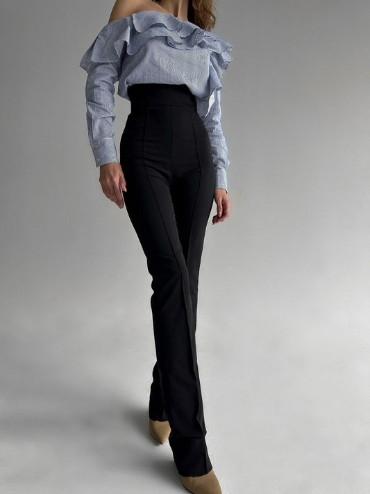 High Waisted Trousers
