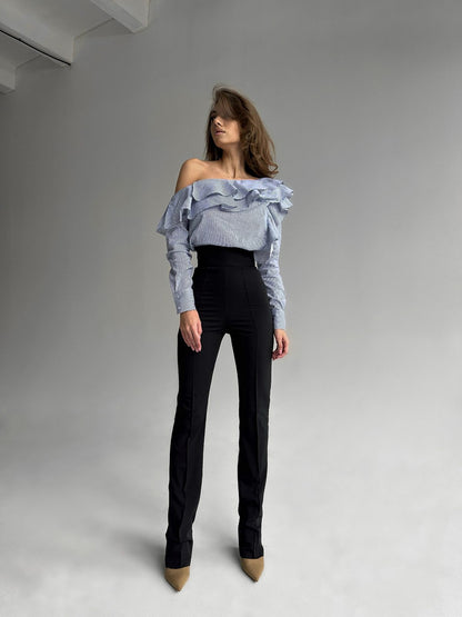 black petite pants